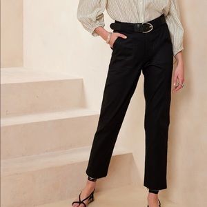 NWT Banana Republic Linen Blend Utility Pant size 0P